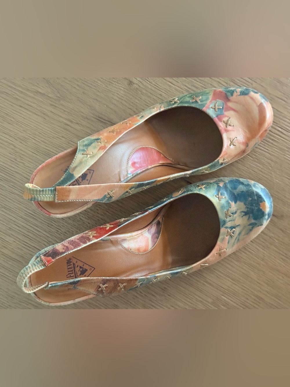 John Fleuvog Daily Miracles Prodigy Heels Women Size 9.5